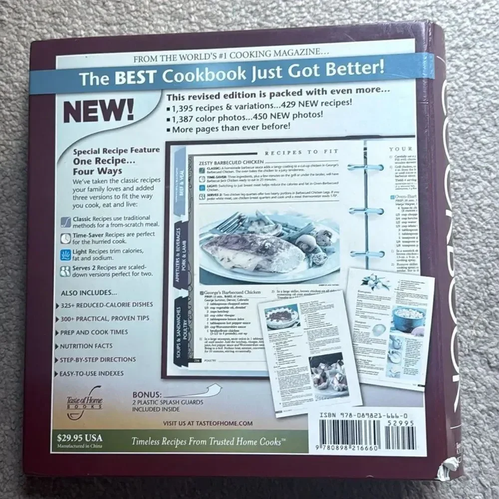 Taste of Home Cookbook Revised Edition!